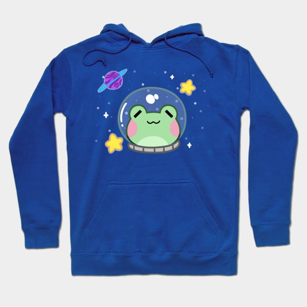 Space frog Hoodie by 8bitWitch